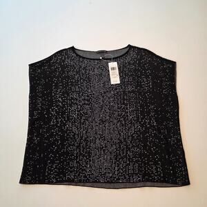 !NWT! $278 Eileen Fisher Woman XXS/XS Bateau Neck Tunic Tencel Stretch